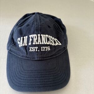 San Francisco Est. 1776 Blue Hat Cap -‎ Adult One Size.